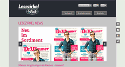 Desktop Screenshot of lesezirkel-west.de