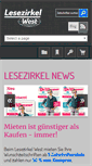 Mobile Screenshot of lesezirkel-west.de